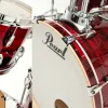 Bateria Pearl Professional Series 3 Cuerpos Bombo 24" Velvet Crimson