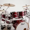 Bateria Pearl Professional Series 3 Cuerpos Bombo 24" Velvet Crimson
