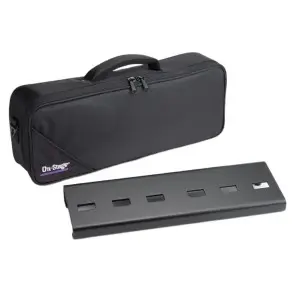 Pedalera compacta con funda de transporte PedalBoard On-Stage GPB2000