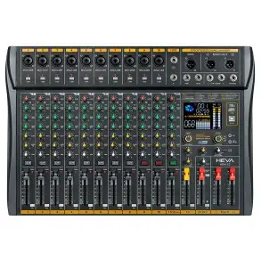 Mixer 12 Canales Heva Pro Audio HDM12