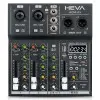 Mixer 4 Canales Heva Pro Audio HCM04