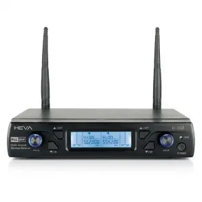 Microfono Inalambrico Doble Mano Heva Pro Audio C302