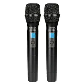 Microfono Inalambrico Doble Mano Heva Pro Audio C302