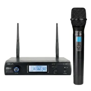 Microfono Inalambrico De Mano Heva Pro Audio C301