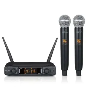 Microfono Inalambrico Doble Mano Heva Pro Audio C102