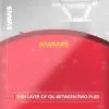 PARCHE EVANS 13" HIDRAULICO ARENADO CAPA DOBLE COLOR ROJO B13HR