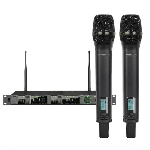 Microfono Inalambrico Doble Mano Heva Pro Audio D502