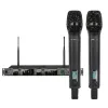 Microfono Inalambrico Doble Mano Heva Pro Audio D502