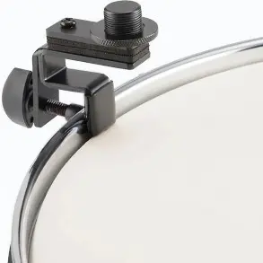 Soporte para micrófono con clamp para aro de batería On Stage DM01 Percusion