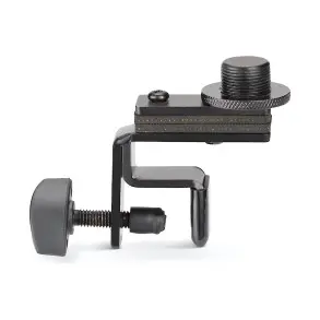 Soporte para micrófono con clamp para aro de batería On Stage DM01 Percusion