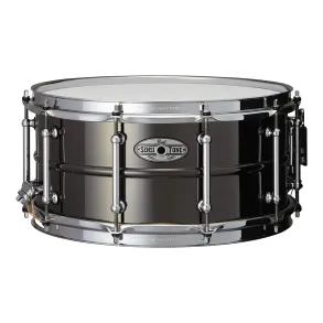 Redoblante Pearl Sensitone Series 14"x 6.5" Metal Brass Bronce Nikelado Negro