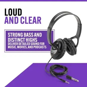 Auriculares Cerrados Respuesta Frecuencia 20 hz 20 Khz On Stage AA3500