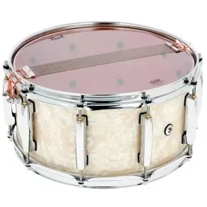 Redoblante Pearl Session Studio Series 14"x 6,5" Nicotine White