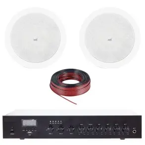 Pack Sonido Techo Parlantes Coaxliaes Potencia Bluetooth