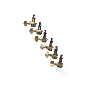 Set de clavijas Daddario PWAT-EXT-1GLD