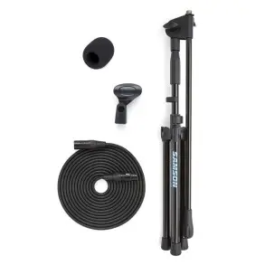 Soporte Microfono Samson MK5 con Cable, Pipeta y Antipop