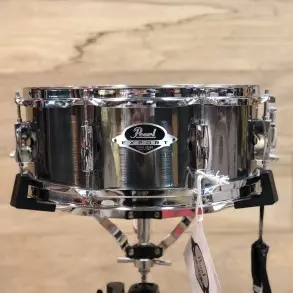 Redoblante Pearl Export Series SN14x5,5 Smokey Chrome