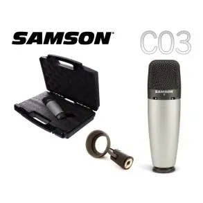 Microfono Condenser Estudio Multipatron Samson C03