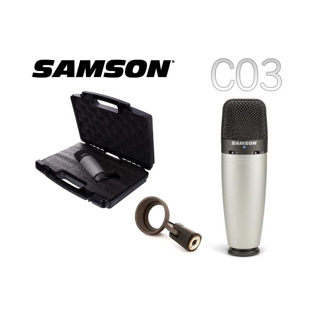 Samson C03 Microfono Condenser para Estudio