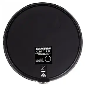 Samson CM11B microfono condenser tipo plato omnidireccional.