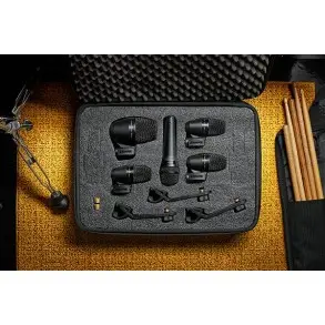Kit de 5 Micrófonos / Shure PGADRUMKIT5 / Mics Para Batería