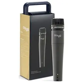 Microfono Dinamico Cardiode Stagg SDM70 con Cable XLR Tipo SM57