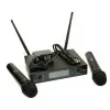 Micrófono inalámbrico Ross mu-626 UHF Doble de Mano + Estuche