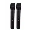 Micrófono inalámbrico Ross mu-626 UHF Doble de Mano + Estuche