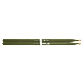 Palillos Promark Hickory - 5A Punta Madera TX5AWGREEN