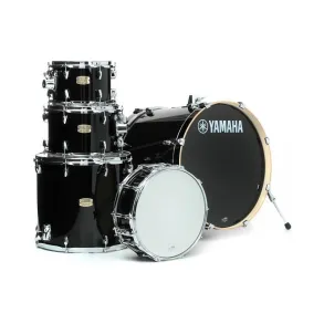 Bateria Yamaha Stage Custom 5 Cuerpos Raven Black