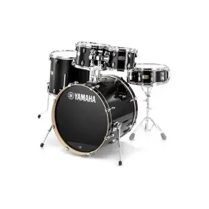 Bateria Yamaha Stage Custom 5 Cuerpos Raven Black