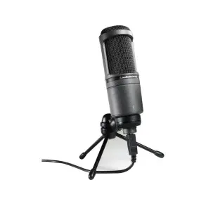 Microfono Condenser Audio Technica AT2020 USB con Accesorios