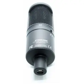 Microfono Condenser Audio Technica AT2020 USB con Accesorios