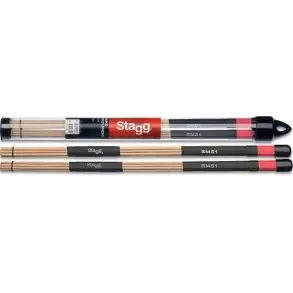 Hot Rods Escobillas De Arce - Goma Suave Stagg