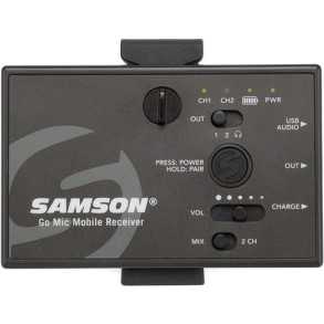 Sistema microfono Inalámbrico para camara /celular corbatero Samson Go Mic MobileGMMSLAV
