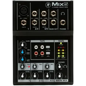 Mixer 5 canales Mackie Mix5