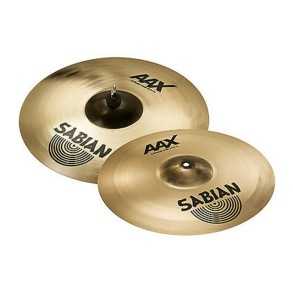 Set de Platillos Sabian AAX X-PLOSION Crash 16" Y Crash 18" con funda de platillo de regalo