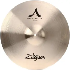 Platillo Zildjian Medium Thin Crash Avedis 18"