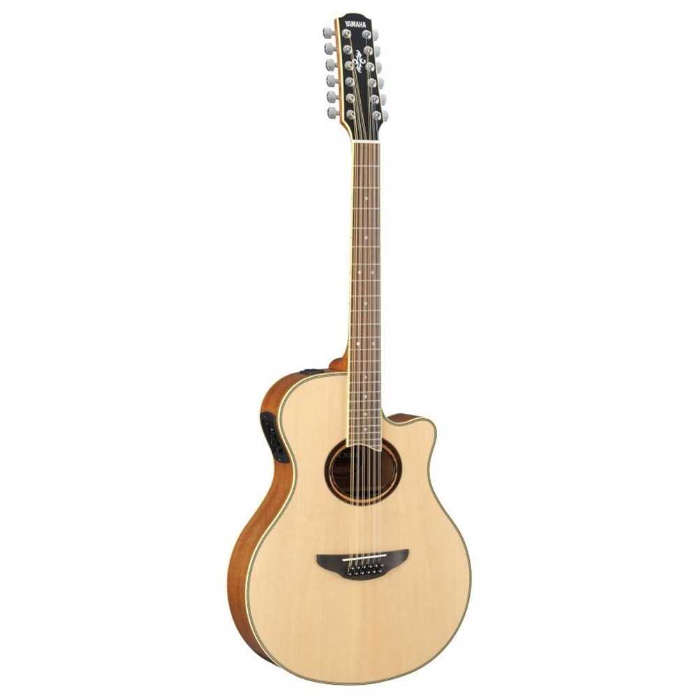Guitarra Electro Acústica Yamaha APX 12 Cuerdas Natural