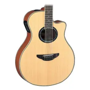 Guitarra Electro Acustica Yamaha APX 12 Cuerdas Natural