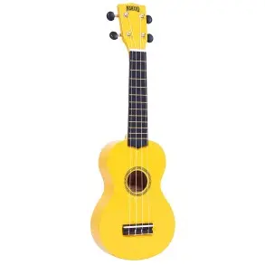 Ukelele Soprano Color Amarillo - Mahalo MR1YW + Funda
