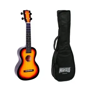 Ukelele Conciero Color Sunburst - Mahalo MH23TS + Funda