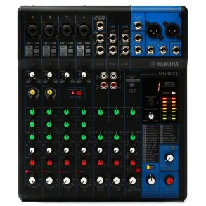 Mixer 10 Canales Yamaha MG10XU con USB y Efectos