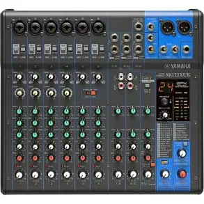 Mixer 12 Caanles Yamaha MG12XUK con USB y Efectos