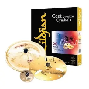 Set De Platillos Zildjian EFX Series 06" 16" 18" Effect Cyball pack