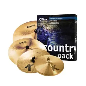 Set De Platillos Zildjian K Custom Series 15" 17" 19" 20" Country Music pack