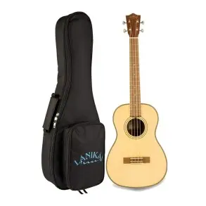 Ukelele Lanikai Baritono Tapa Solida + Funda SPST-B
