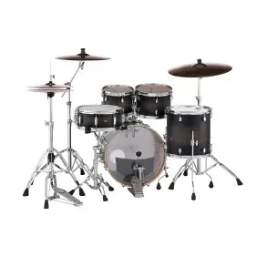 Bateria Pearl Decade Maple 5 Cuerpos Satin Black Amburst