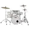 Bateria Pearl Decade Maple 5 Cuerpos White Satin Pearl