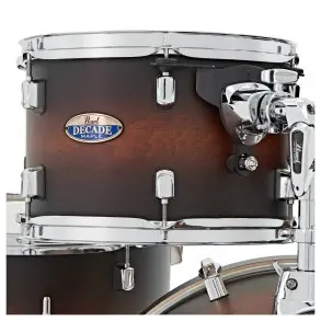 Bateria Pearl Decade Maple 5 Cuerpos Satin Brown Burst